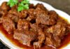 Carnes de Res Guisada